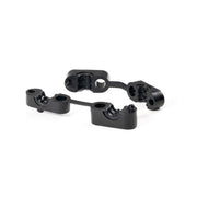 HellermannTyton - Befestigungsschelle für Kabel/Rohre Zugentlastungsschelle KK2-N66-BK − 500 Stück
