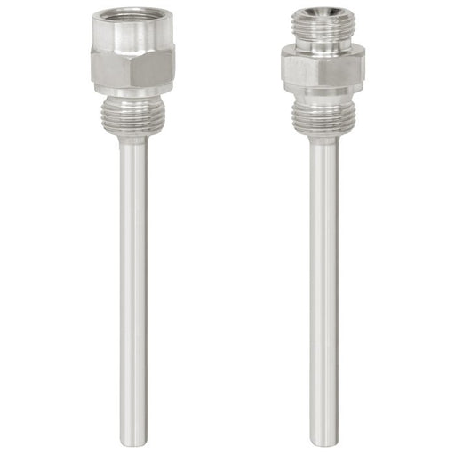 Wika Wiegand - Zubehör/Ersatzteile für Sensoren für Heizung, Klima und Lüftung Schutzrohr TW45-F f. 8mm 3244415 G1/2B G1/2inn 232mm