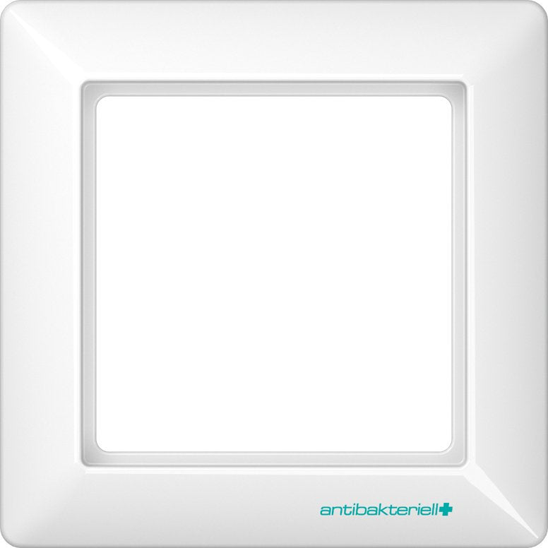Jung - Abdeckrahmen Rahmen 1-fach aws ABAS 581 WW waage/senkrecht