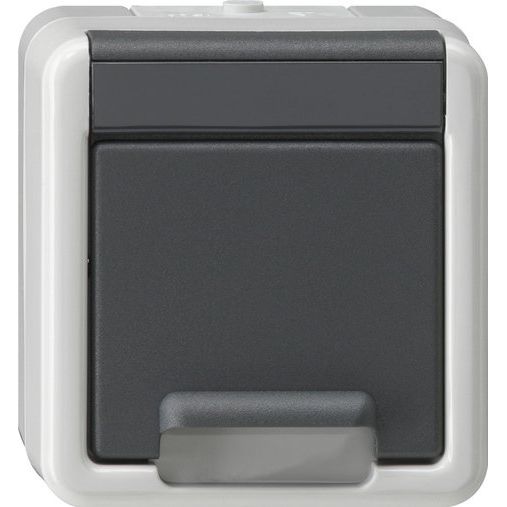 Gira - Steckdose KD 441430 AP Grau