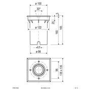 EVN Lichttechnik - Bodeneinbauleuchte LED-Bodeneinbauleuchte 678410402 IP67
