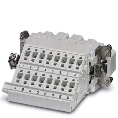 Phoenix Contact - Kontakteinsatz für Rechtecksteckverbinder Klemmenadapter HC-B 16-A-DT-PER-M − 5 Stück