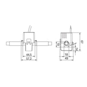 WAGO - Stromwandler Kabelumbau-Stromwandler 855-4005/150-101