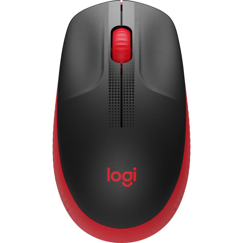 Logitech - Computermaus Maus M190 rt Wireless,rot