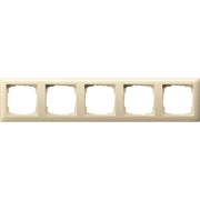 Gira - Abdeckrahmen 5f. cws-gl 021501 bruchsicher