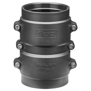 Flexa - Verbinder für Wellschläuche Reparaturmuffe zweiteilig 15609054254