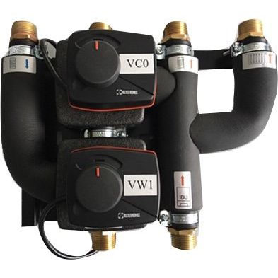 Bosch Thermotechnik - Zubehör/Ersatzteile für Wärmepumpe Anschlussgruppe VC0-VW1 m.2 Umschaltventilen