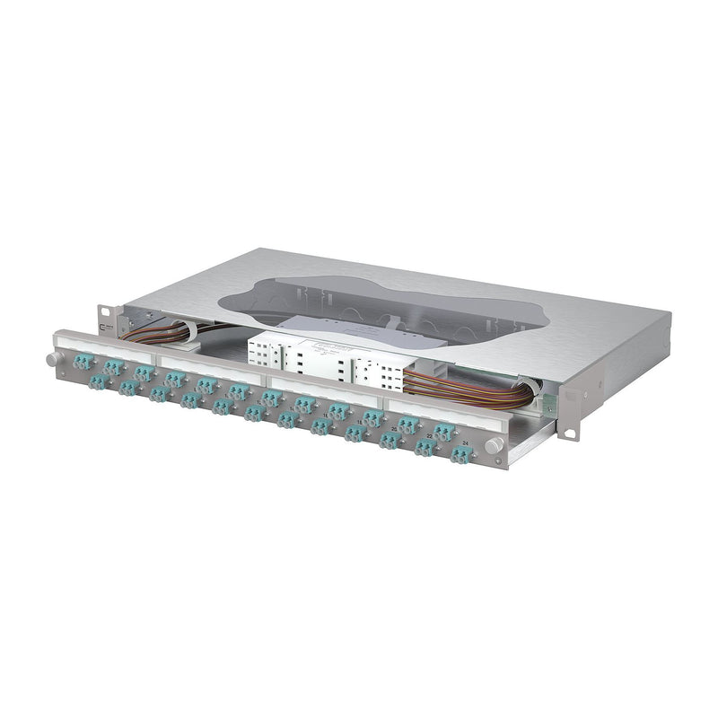 Metz Connect - Patchpanel LWL Patchfeld splice 1504657724-E 24xLC-D OM3