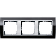 Gira - Abdeckrahmen 3fach 0213736 klar schwarz