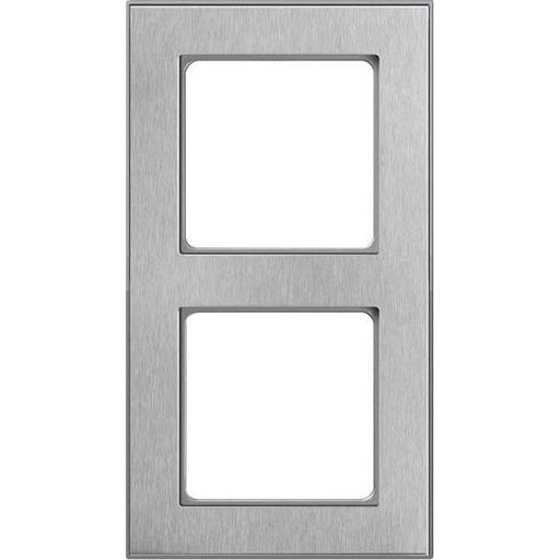 Peha - Abdeckrahmen Rahmen 2-fach D 20.672.220.702 Metal eds-gebürs.alu