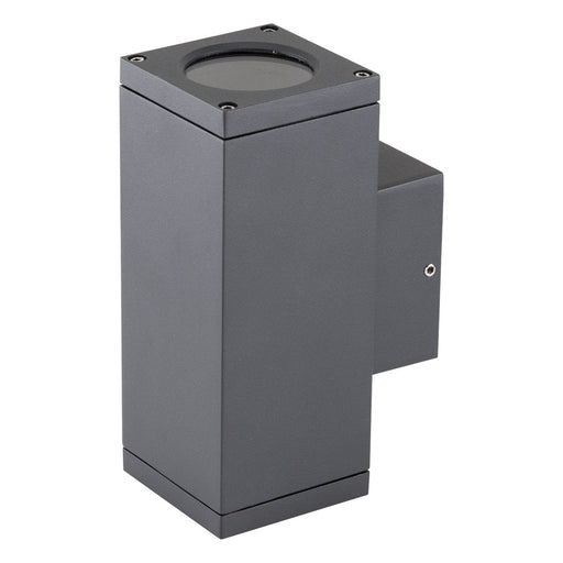 EVN Lichttechnik - Decken-/Wandleuchte Wandanbauleuchte 2flg.anth 485016N IP54 GU10 220-240V