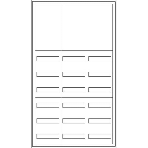 ABN - Gehäuse/Schaltschrank (leer) Wandgehäuse SP39RK063 IP54 SK2 schutzisol