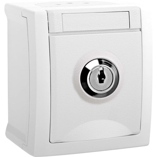 Panasonic - Steckdose abschließbar 90591143-DE Nr.3 FR-AP ws