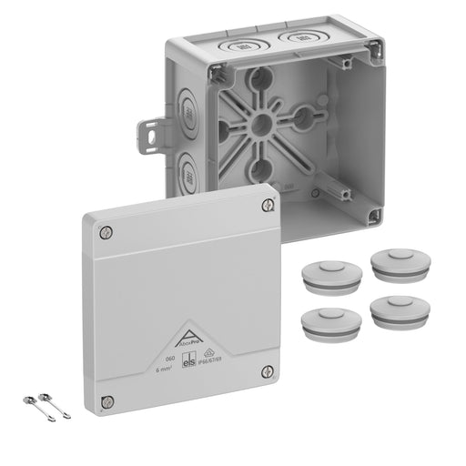 Spelsberg - Dose, Gehäuse für Montage auf der Wand/Decke Abzweigkasten Abox Pro 060 AB-L IP66, max. 6qm