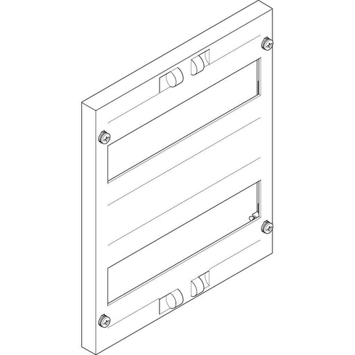 ABN - Abdeckung für Verteilerfeld Abdeckplatte FAO12N10 (VE10) 250x300mm 1FB/2RE