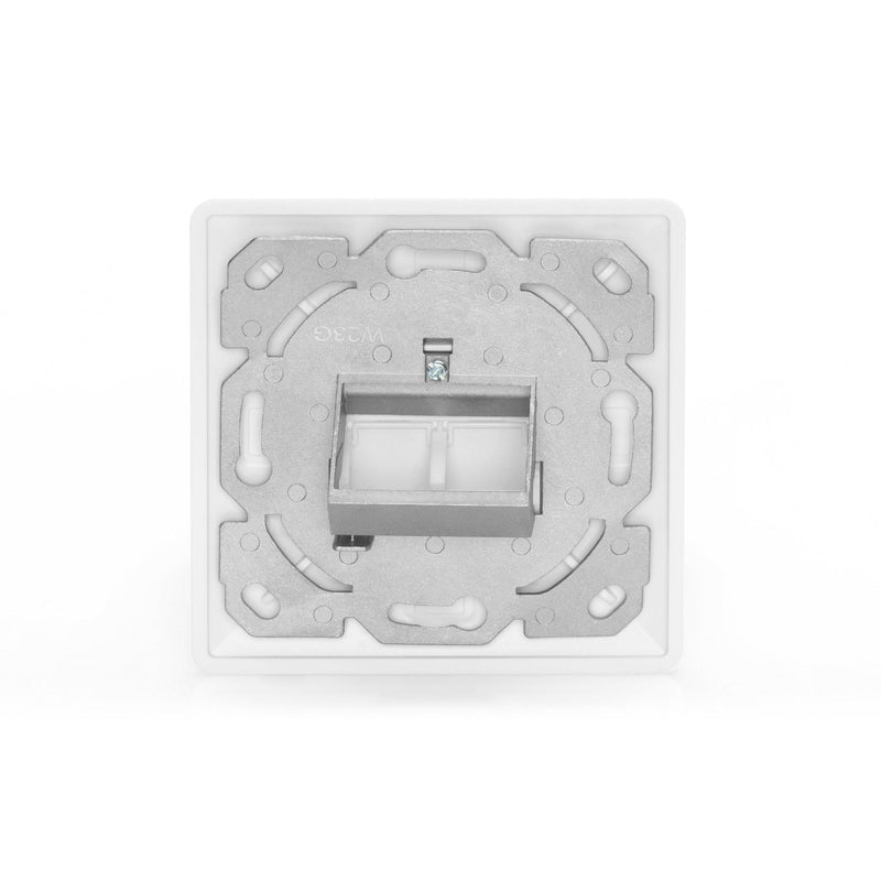 DIGITUS - Kommunikationsanschlussdose Kupfer Frontplatte DN-93831 für Keystone Module