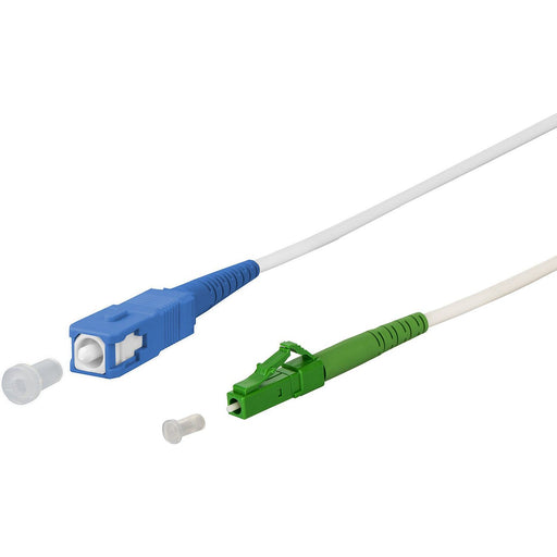 Metz Connect - Patchkabel LWL Patchkabel SC/LC-APC 151P7EOJA10E 1m E9 OS2 ws G657.A2 − 1 Stück