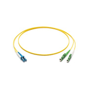 Corning - Patchkabel LWL LWL-Pat. E2000(APC)/LC F04LA02G2Z20001M OS2 1m gelb
