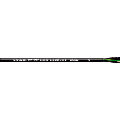 Lapp Kabel&Leitung - Energiekabel < 1 kV, für ortsveränderlichen Einsatz ÖLFLEX CLASSIC 400 P 1312970 4G1,5 BK