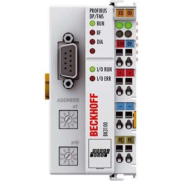 Beckhoff - Feldbus, Dez. Peripherie - Kommunikations-Modul PROFIBUS-Buskoppler BK3100