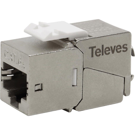 Televes - Modularer Steckverbinder RJ45-Buchse CAT6AB-S FTP Cat. 6A Keystone