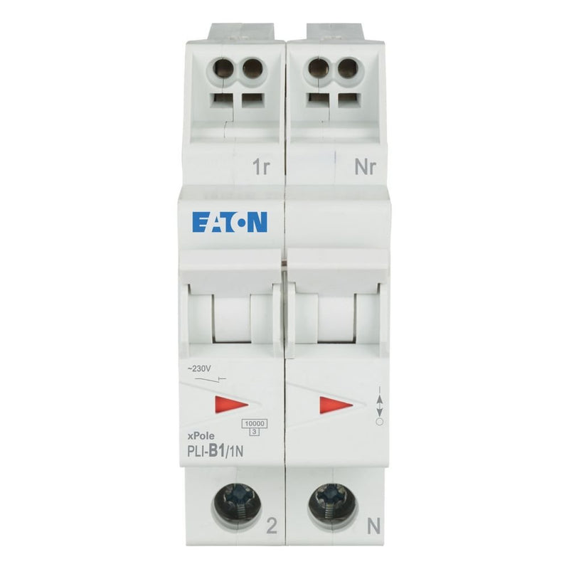 Eaton - Leitungsschutzschalter PLI-B1/1N 1 A, 1p+N,Steckkl. B