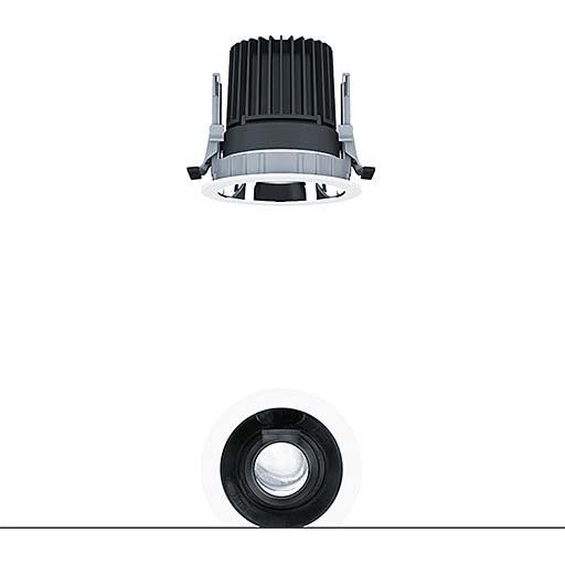 Zumtobel Group - Downlight/Strahler/Flutlicht LED-Downlight PANOS INF #60817214 3000K