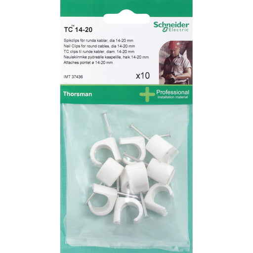 Schneider Electric - Nagelschelle (für Kabel) Nagelschelle IMT37436 für Rundkabel