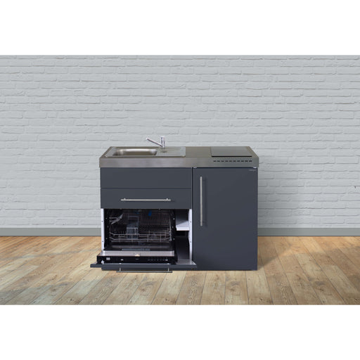 Stengel - Mini-Küche Miniküche Premiumline MPGSSG120KSGSGKFreBl Schiefergrau
