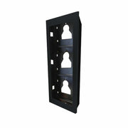 Comelit - Montageelement für Türstation Montagerahmen UT9163B 3 Module, sw