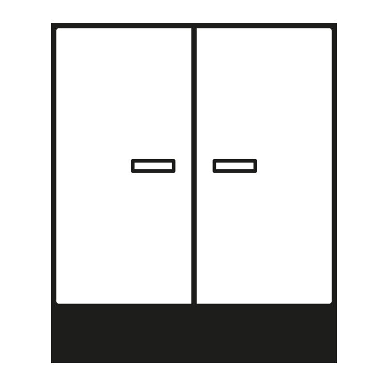 Jung - Abdeckung/Bedienelement für Installationsschalterprogramme Wippe A 102 KO5 BF WWM f.Serientaster KO
