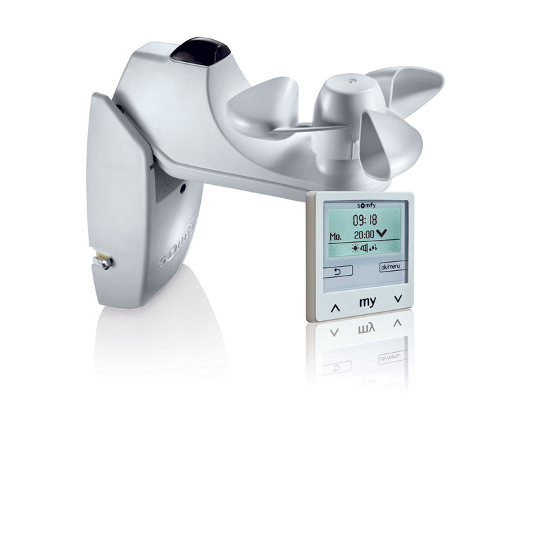 Somfy - Jalousiesteuerung Soliris Smoove Kit Uno PWh 1818317 +W/S-Sensor o.Rahmen − 1 Stück