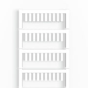 Weidmüller - Kabelmarkierungssystem Leitermarkierer VTSF00/12NEUTRALWSV0 12x3,2mm,weiß − 800 Stück