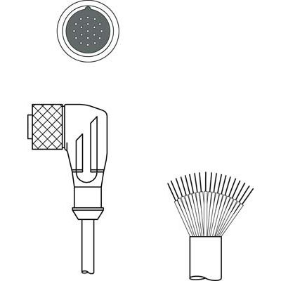 Leuze - Konfektioniertes Sensor-Aktor-Kabel Anschlussleitung KD U-M23-JW-P1-100