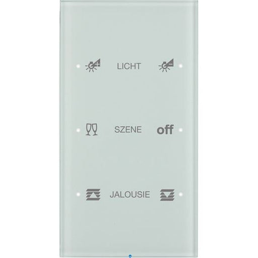 Berker - Bussystem-Tastsensor Touch-Sensor 3fach 75143150 Glas polarweiß
