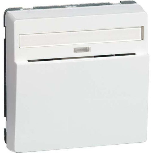 Peha - Installationsschalter Hotel-Card-Schalter ws D 80.556 HC GLK W 1-pol.Beschriftung