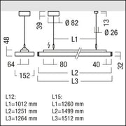 Zumtobel Group - Decken - /Wandleuchte LED - Anbau - u.Pendelleuchte ECOOS2SLIM #42934620 940