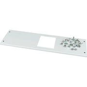 Eaton - Abdeckung/Blende/Beschriftungsleiste (Schaltschrank) Frontblende +Einbausatz XMN240806CR NZM2 horizontal grau