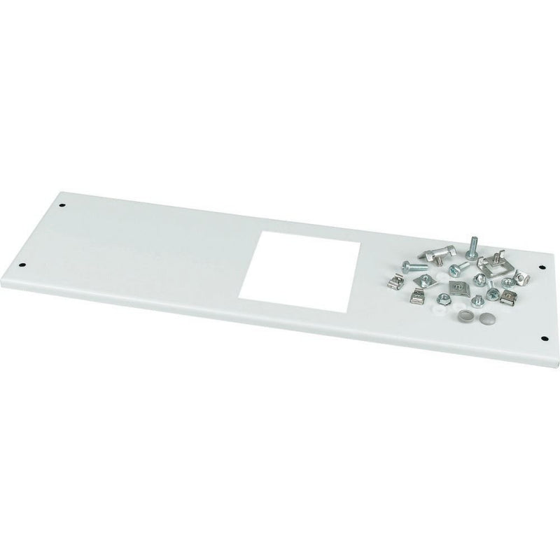 Eaton - Abdeckung/Blende/Beschriftungsleiste (Schaltschrank) Frontblende +Einbausatz XMN240806CR NZM2 horizontal grau