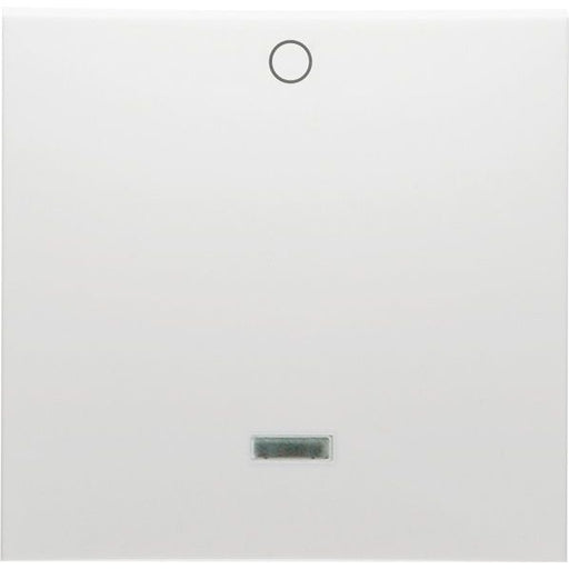 Peha - Abdeckung/Bedienelement für Installationsschalterprogramme Wippe 2polig D 11.542.70 GLK alu Linse