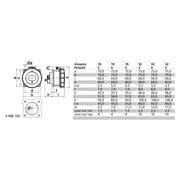 Bals Elektrotech - CEE-Anbausteckdose (IEC 60309) Anbausteckdose gerade 16A 13746 5p 500V 7h IP67