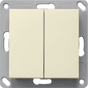 Gira - Bussystem-Tastwippe RF Wandsender 2f KNX 517801 Cremeweiß