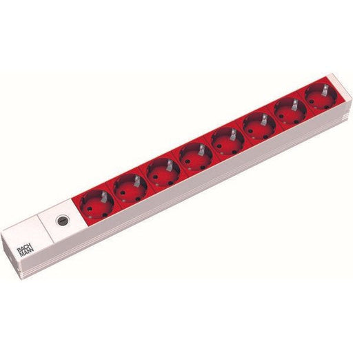 Bachmann - Power distribution unit (PDU) Steckdosenleiste 8f.rt 333.410 USV, Schuco, 10A F
