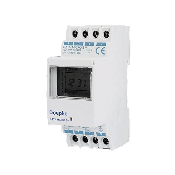 Doepke - Verteilerschaltuhr digital Schaltuhr Data Micro 2