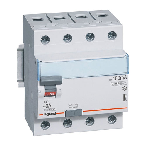 Legrand - Fehlerstrom-Schutzschalter Fehlerstromschutzschalter Legrand 411818 40A, 4-polig, 100mA