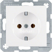Berker - Steckdose Schuko-Steckdose pws 47431909 mit Steckklemmen