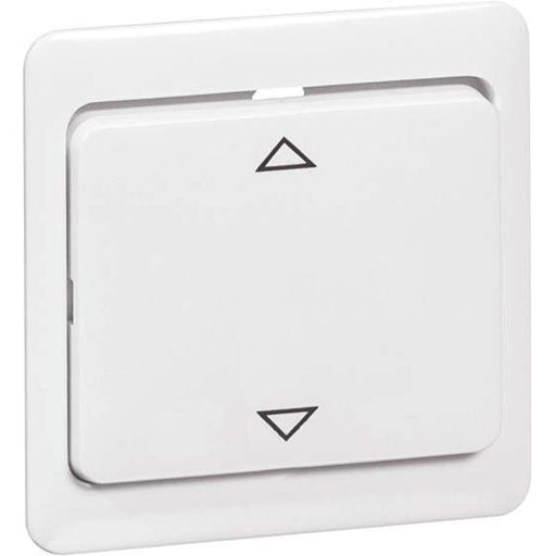 Peha - Abdeckung/Bedienelement für Installationsschalterprogramme Wippe Jalousietaster ws D 80.240 T JR W für Kombination