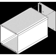 Schroff - Seiten-/Rückwand (Schaltschrank) Rückwand 30809643 3HE