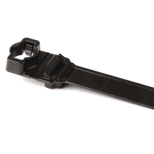 HellermannTyton - Kabelbinder Befestigungsbinder WSS250-PA66HIRHSUVBK schwarz − 1200 Stück