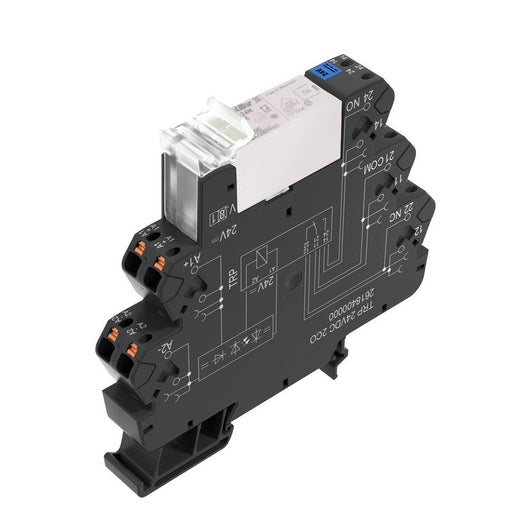 Weidmüller - Schaltrelais Relaiskoppler TRP 24VDC 1NO HCP Termseries − 10 Stück